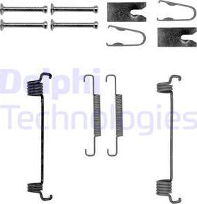 Delphi LY1350 - Tarvikesarja, seisontajarru inparts.fi