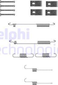 Delphi LY1332 - Tarvikesarja, jarrukengät inparts.fi