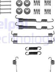 Delphi LY1269 - Tarvikesarja, jarrukengät inparts.fi