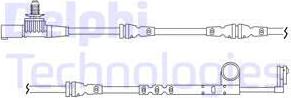 Delphi LZ0197 - Kulumisenilmaisin, jarrupala inparts.fi