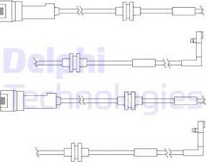 Delphi LZ0146 - Kulumisenilmaisin, jarrupala inparts.fi