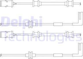 Delphi LZ0148 - Kulumisenilmaisin, jarrupala inparts.fi