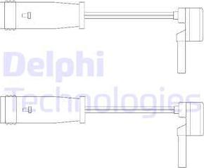 Delphi LZ0153 - Kulumisenilmaisin, jarrupala inparts.fi