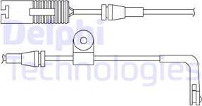 Delphi LZ0168 - Kulumisenilmaisin, jarrupala inparts.fi