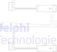 Delphi LZ0163 - Kulumisenilmaisin, jarrupala inparts.fi