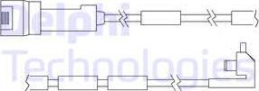 Delphi LZ0105 - Kulumisenilmaisin, jarrupala inparts.fi