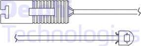 Delphi LZ0119 - Kulumisenilmaisin, jarrupala inparts.fi