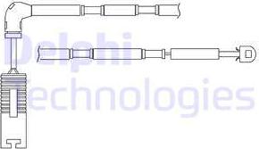 Delphi LZ0181 - Kulumisenilmaisin, jarrupala inparts.fi