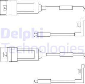 Delphi LZ0123 - Kulumisenilmaisin, jarrupala inparts.fi