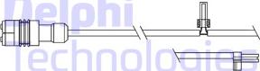 Delphi LZ0264 - Kulumisenilmaisin, jarrupala inparts.fi
