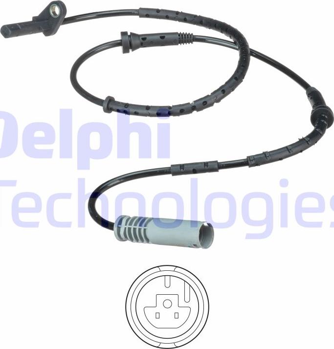 Delphi SS20548 - ABS-anturi inparts.fi