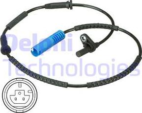 Delphi SS20554 - ABS-anturi inparts.fi