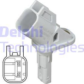 Delphi SS20581 - ABS-anturi inparts.fi