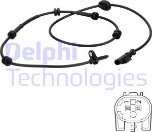 Delphi SS20638 - ABS-anturi inparts.fi