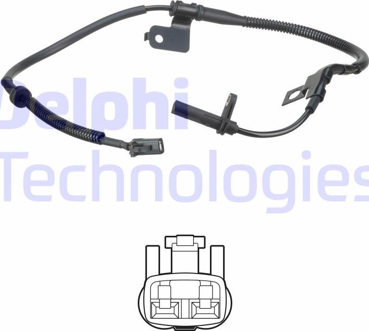 Delphi SS20620 - ABS-anturi inparts.fi