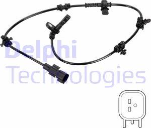 Delphi SS20837 - ABS-anturi inparts.fi