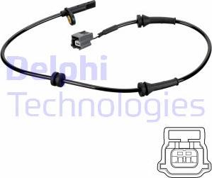 Delphi SS20796 - ABS-anturi inparts.fi