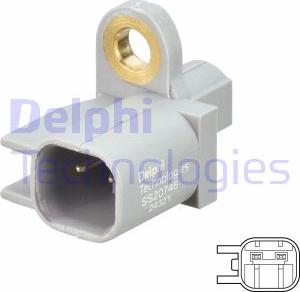 Delphi SS20746 - ABS-anturi inparts.fi