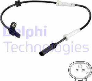 Delphi SS20755 - ABS-anturi inparts.fi