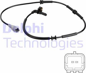 Delphi SS20761 - ABS-anturi inparts.fi