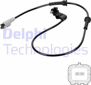 Delphi SS20763 - ABS-anturi inparts.fi