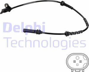 Delphi SS20762 - ABS-anturi inparts.fi