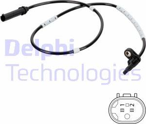 Delphi SS20784 - ABS-anturi inparts.fi