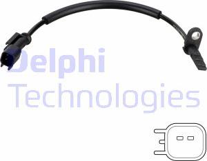 Delphi SS20779 - ABS-anturi inparts.fi