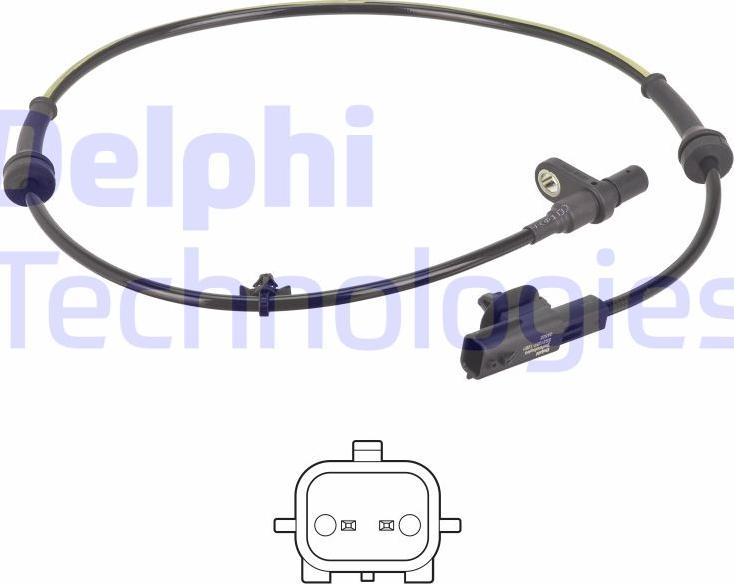 Delphi SS21257-12B1 - ABS-anturi inparts.fi