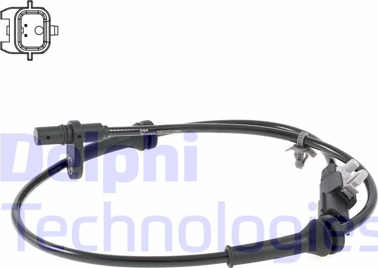 Delphi SS21277-12B1 - ABS-anturi inparts.fi