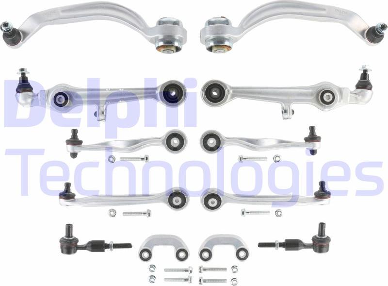 Delphi TC1400KIT-11B1 - Korjaussarja, poikittaistukivarsi inparts.fi