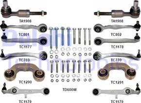 Delphi TC1500KIT-11B1 - Korjaussarja, poikittaistukivarsi inparts.fi