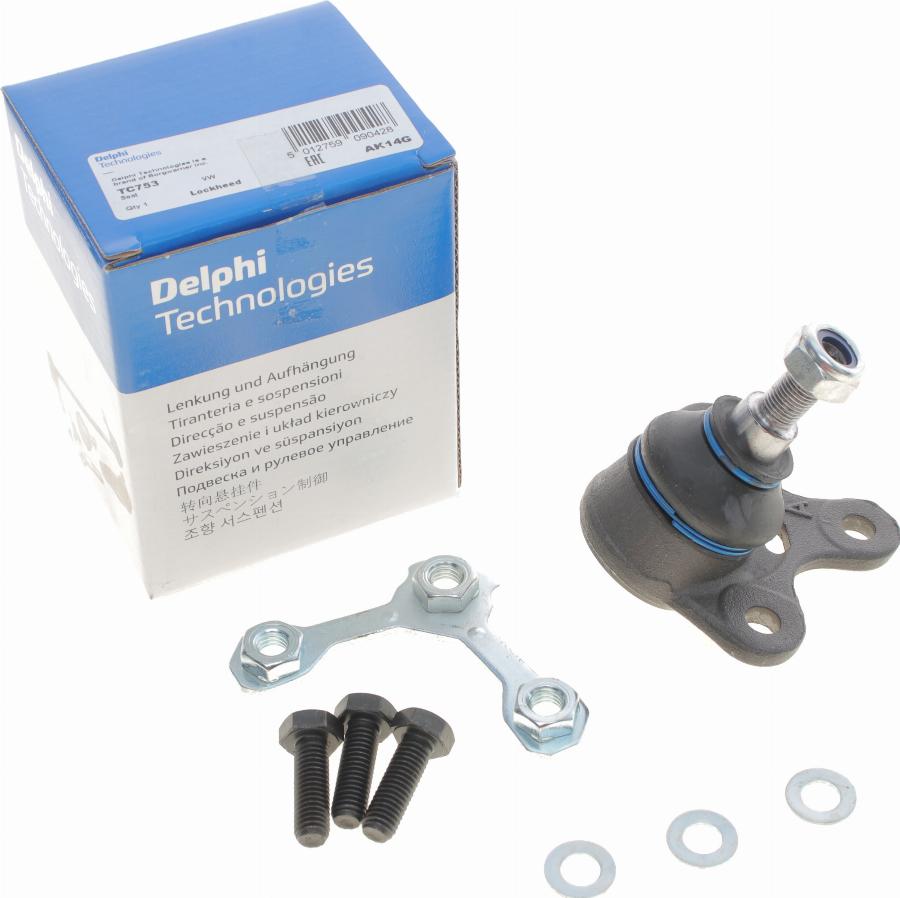 Delphi TC753 - Pallonivel inparts.fi