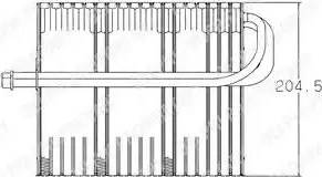 Delphi TSP0525002V - Höyrystin, ilmastointilaite inparts.fi