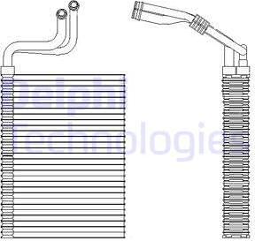 Delphi TSP0525197 - Höyrystin, ilmastointilaite inparts.fi