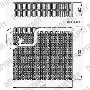 Delphi TSP0525181 - Höyrystin, ilmastointilaite inparts.fi