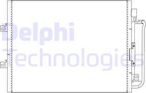 Delphi TSP0225592 - Lauhdutin, ilmastointilaite inparts.fi