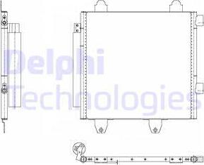 Delphi TSP0225643 - Lauhdutin, ilmastointilaite inparts.fi