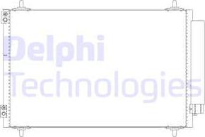 Delphi TSP0225677 - Lauhdutin, ilmastointilaite inparts.fi