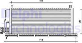 Delphi TSP0225046 - Lauhdutin, ilmastointilaite inparts.fi