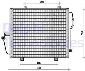 Delphi TSP0225056 - Lauhdutin, ilmastointilaite inparts.fi