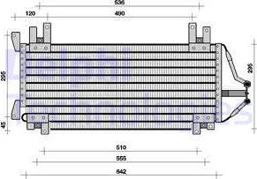 Delphi TSP0225060 - Lauhdutin, ilmastointilaite inparts.fi