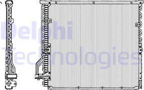 Delphi TSP0225014 - Lauhdutin, ilmastointilaite inparts.fi