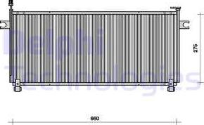 Delphi TSP0225086 - Lauhdutin, ilmastointilaite inparts.fi