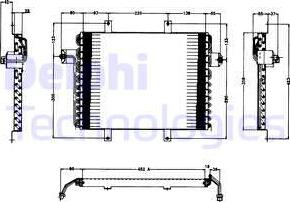 Delphi TSP0225138 - Lauhdutin, ilmastointilaite inparts.fi