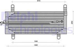 Delphi TSP0225121 - Lauhdutin, ilmastointilaite inparts.fi