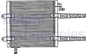 Delphi TSP0225205 - Lauhdutin, ilmastointilaite inparts.fi