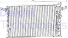 Delphi TSP0225235 - Lauhdutin, ilmastointilaite inparts.fi