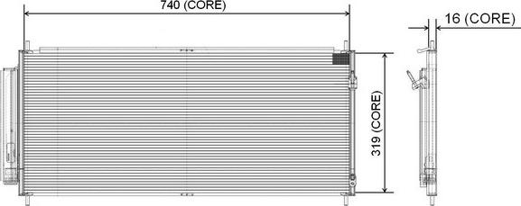 Denso 477-0647 - Lauhdutin, ilmastointilaite inparts.fi