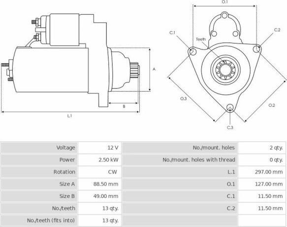 Denso 1280000210 - Magneettikytkin, käynnistin inparts.fi